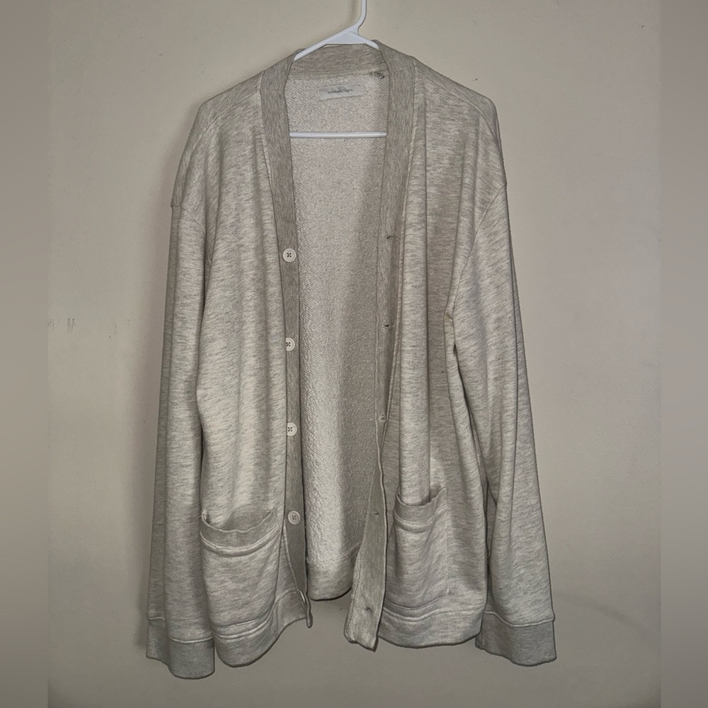 Standard Cloth Off White Cardigan